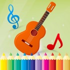Music Coloring Book - Drawing and Painting Musical Instrument Game HD