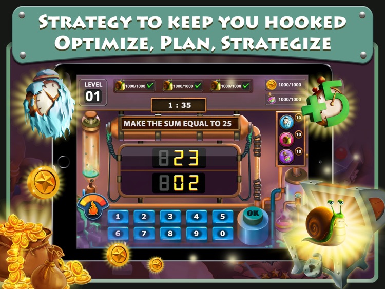 Plus 10 Mental Math Game for Brain Training with Addition and Subtraction Drill screenshot-3