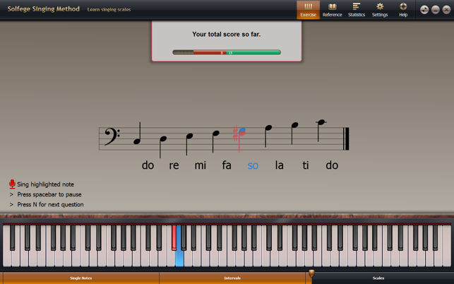 Solfege Singing Trainer