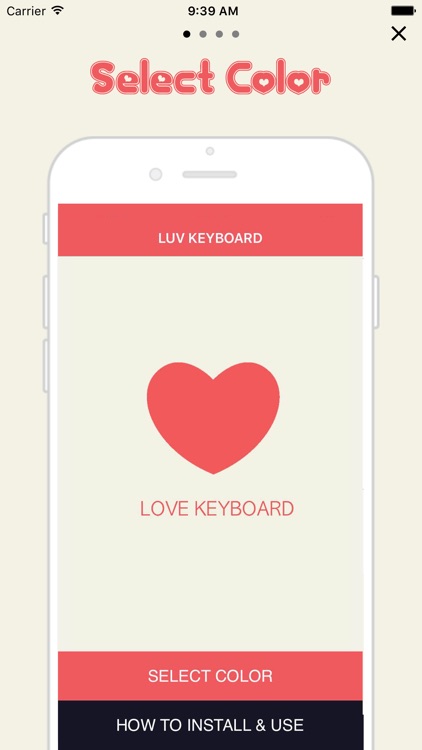 LUV Keyboard - Love Emoji