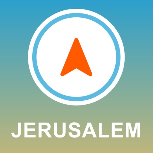 Jerusalem, Israel GPS - Offline Car Navigation icon