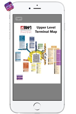 BWI AIRPORT - Realtime, Map, More - BALTIMORE-WASHINGTON INTERNATIONAL AIRPORT screenshot 4