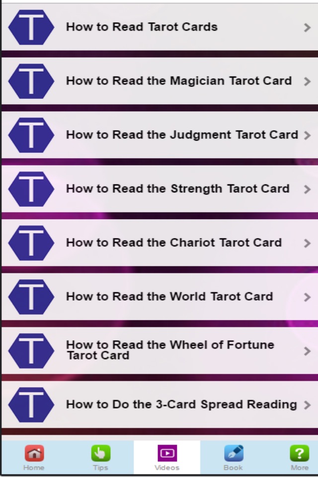 How to Read Tarot Cards - Basic Beginner Advice screenshot 4