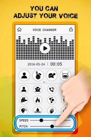 Voice Change.r Pro - The Audio Record.er & Phone Calls Play.er with Robot Machine Sound Effects screenshot 3