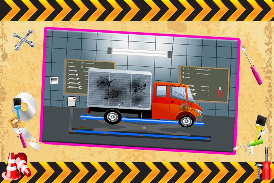 Truck Repair Shop - Crazy mechanic garage game for kids screenshot 4
