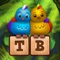 Take turns finding the best words and remove the letters from the board