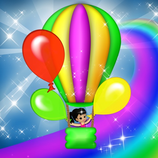 Color Balloons Ride & Learn Simulator Game iOS App