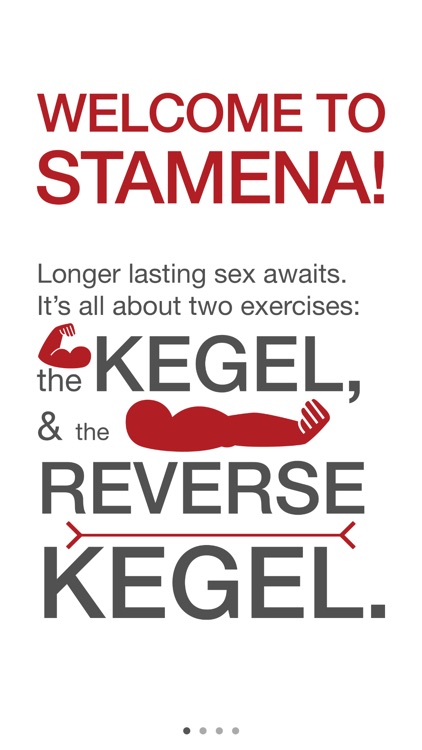 Stamena - Longer lasting sex kegel trainer for men
