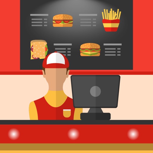 Burger Cashier - Fast food clerk game Icon