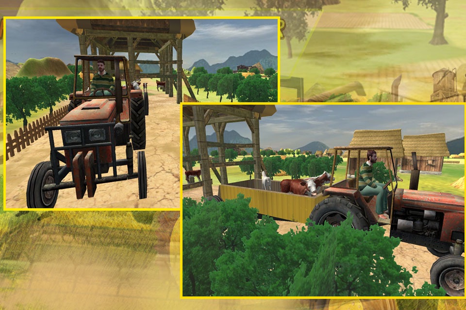 Farm Village Tractor - 3d simulator screenshot 4