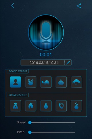 Voice Changer Game - The Audio Record.er & Phone Calls Play.er with Robot Machine Sound Effects screenshot 2