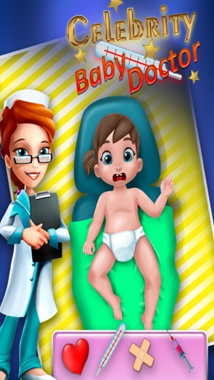 Celebrity New Baby Doctor Maternity Bath & Dressup Free Game(圖3)-速報App