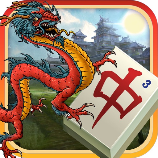 Mahjong Dragon Solitaire Free Gold Version Icon
