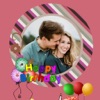 Icon Birthday Greeting Cards - Instant Frame Maker & Photo Editor