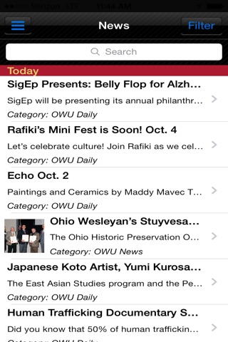 OWU Mobile screenshot 2