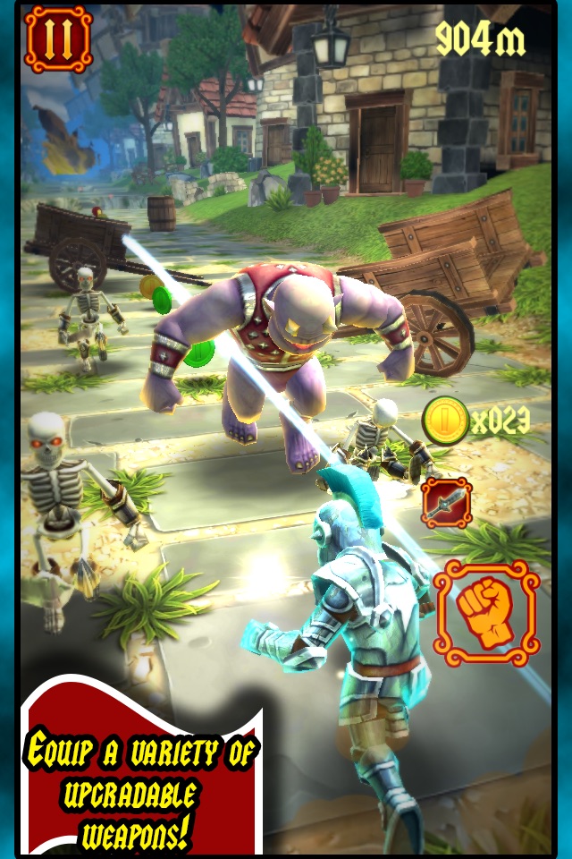 Brave Knight Rush screenshot 2