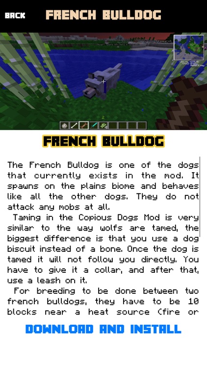 DOG MODS - Pet Dogs & Puppy Mod Free Guide for Minecraft PC Edition screenshot-3