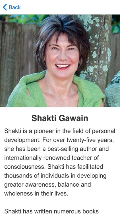 Creative Visualization Meditations by Shakti Gawain