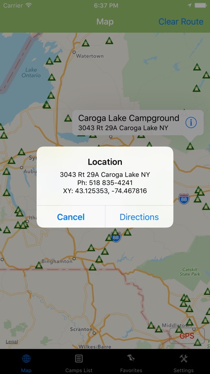 New York – Camping & RV spots screenshot-3