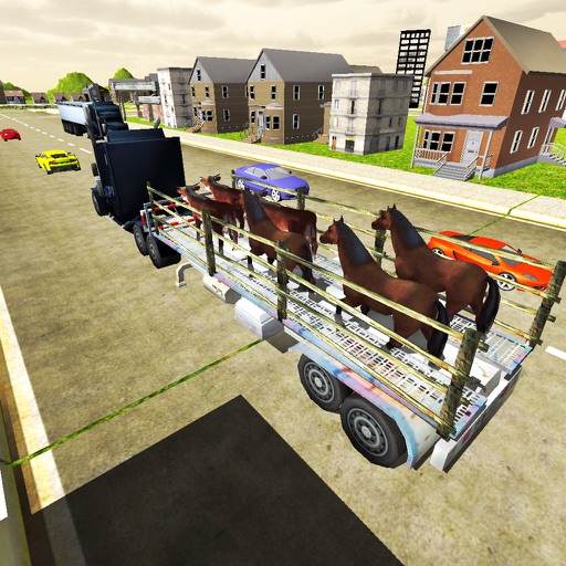 Farm Animal Truck Transporter - Transport Wild Farm Animals and Transport them in your Truck Icon