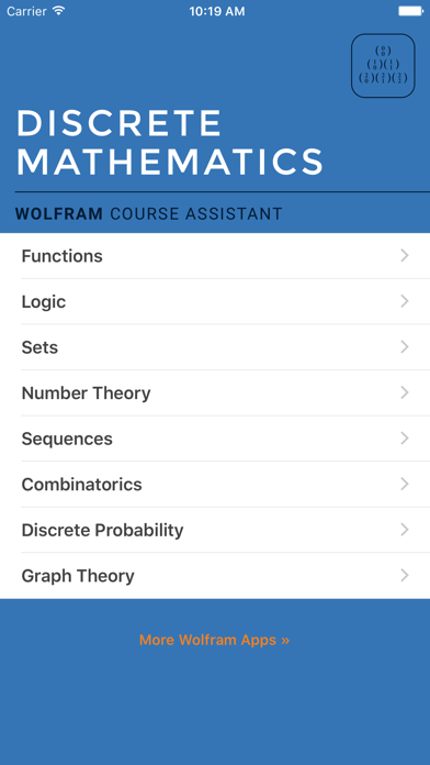 Wolfram Discrete Mathematics Course Assistant Screenshot 1