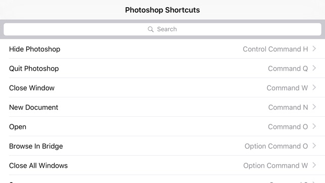 Shortcut: Photoshop Edition(圖4)-速報App