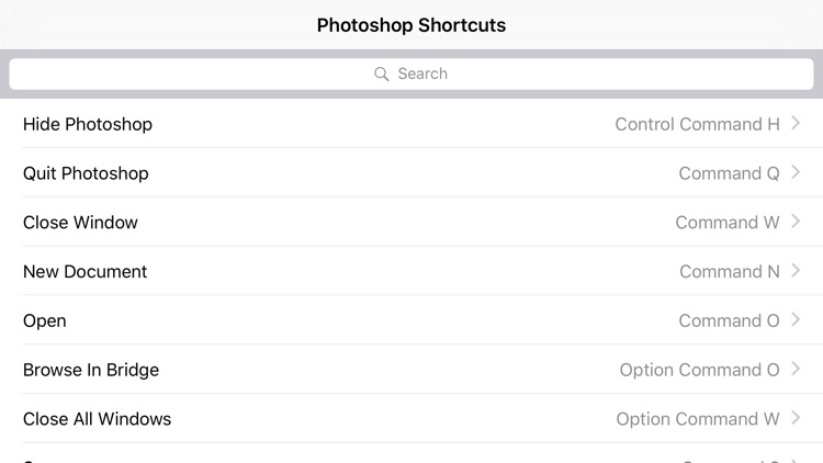 Shortcut: Photoshop Edition screenshot-3