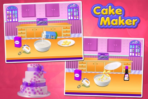 How To Make Delicious Wedding Cake - Cooking & Decorate Cake At Home For Chef Girl & Woman Game screenshot 2