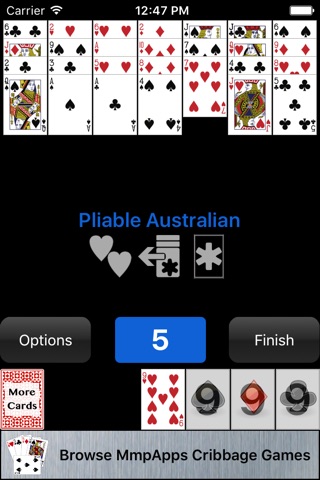 Pliable Australian Solitaire screenshot 3