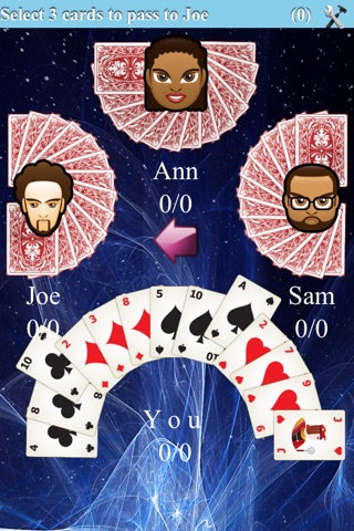 Hearts Card Game* screenshot 2