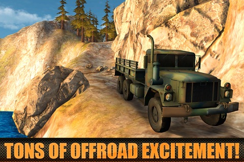 Army Truck Offroad Driver 3D Full screenshot 4