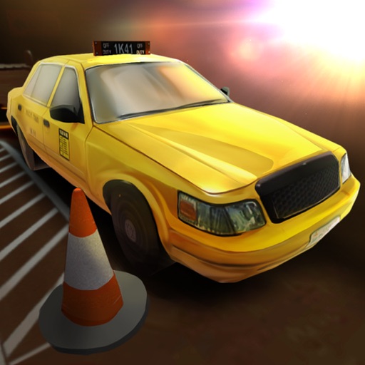 Modern Taxi School Parking 3D icon