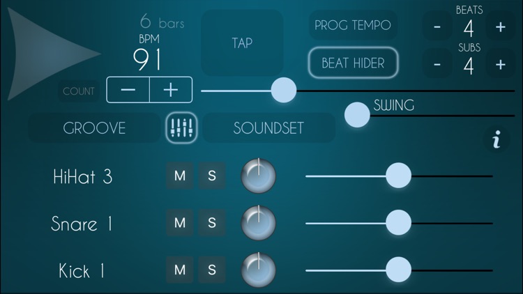 SuperMetronome Groovebox Pro - Drum Machine screenshot-4