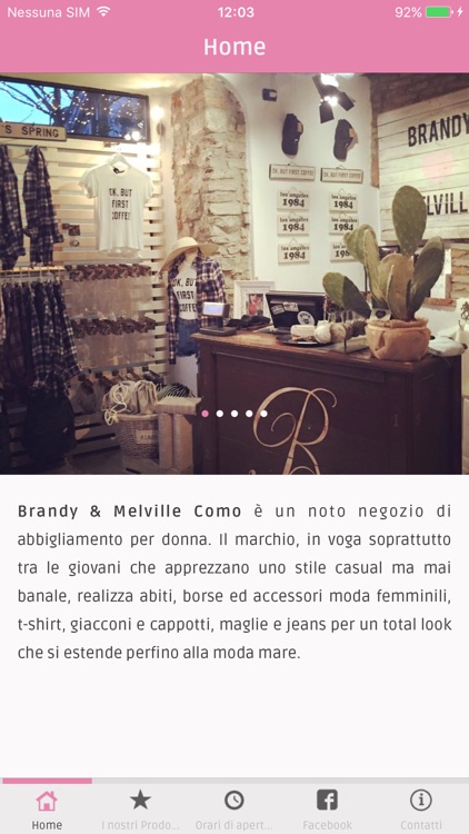 Brandy & Melville Como