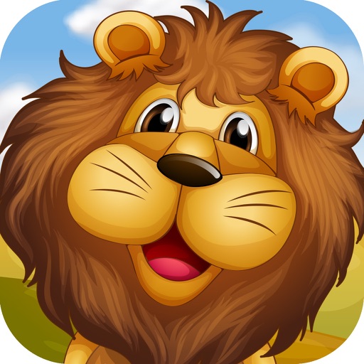 Alex the Lion Hunter and King of the Tribe Safari Icon