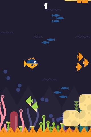 Flappy Fish Sea Adventure screenshot 2