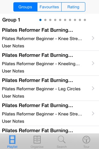 Pilates Reformer Fat Burning screenshot 2