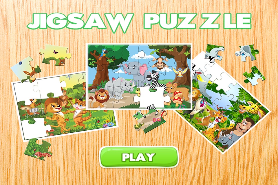 Animals Puzzle Games Free Jigsaw Puzzles for Kids screenshot 2