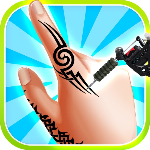 finger hand tattoo -  Patients Surgery & Healing Game at Dr Clinic icon