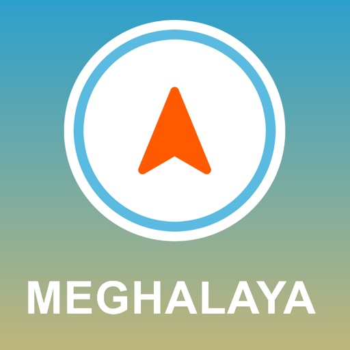 Meghalaya, India GPS - Offline Car Navigation icon