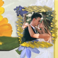 Love Flower Photo Frame - Photo frame editor