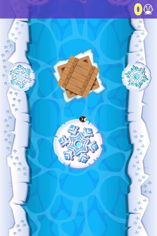Winter Penguin Tap To Jump To Ice screenshot 2