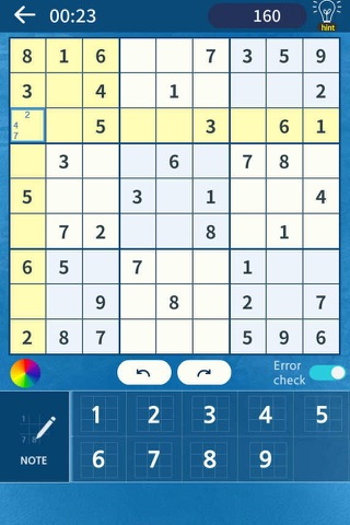 Sudoku koi fish screenshot 3