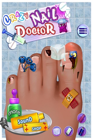 Crazy Toe Nail Doctor Surgery screenshot 2