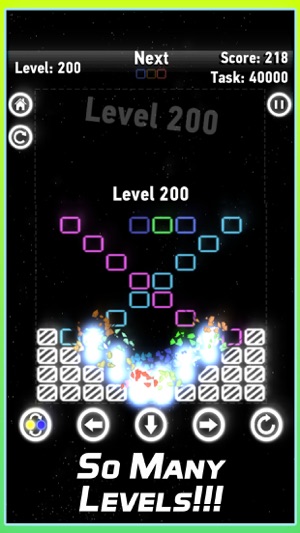 Glow Block - Neon Blocks Game(圖4)-速報App