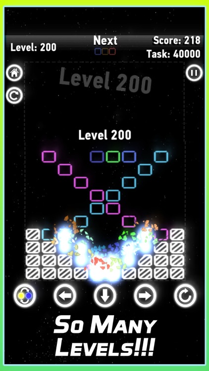 Glow Block - Neon Blocks Game screenshot-3