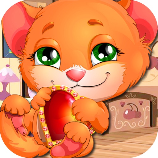 Dancing Cat in Casino Board Game iOS App