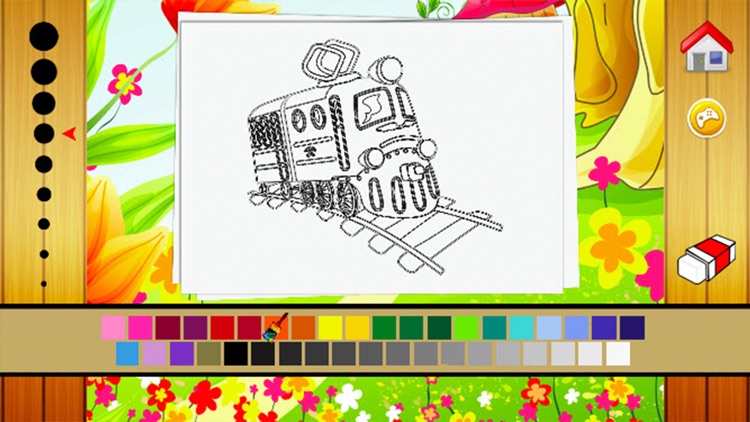 Vehicle Coloring Book - All in 1 car Drawing and Painting Colorful for kids games free