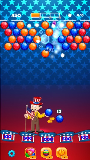 Independence Day Bubble Shooter Adventures(圖3)-速報App