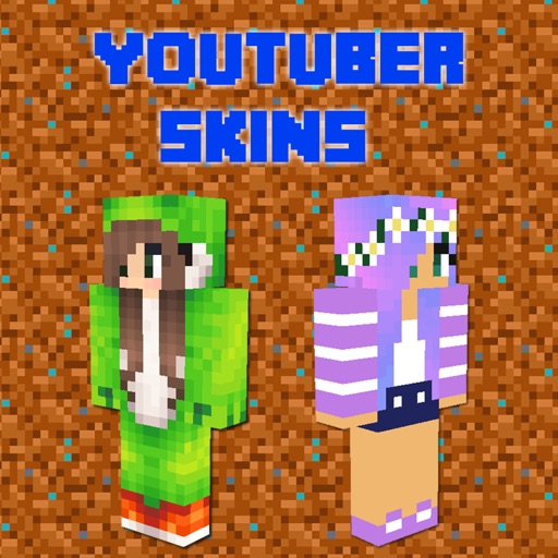 Free HD Youtuber Skins - Best Collection for Minecraft PE & PC icon